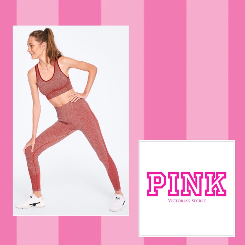 VS PINK Seamless Workout Tights (M) NWT
